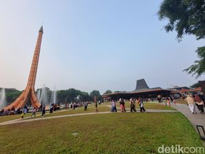 Masyarakat Kagum Lihat Taman Mini yang Baru