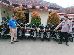 Polisi Gerebek Tempat Penampungan Motor Curian di Bogor, Pemilik Diburu