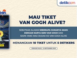Hari Terakhir Buat Ikutan Kuis Van Gogh Alive Jakarta, Segera Merapat!