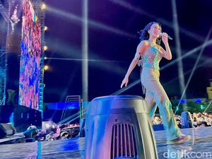 Wika Salim Ajak Penonton Konser WJF 2023 Joged hingga Galau Bareng