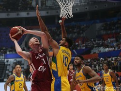 FIBA World Cup 2023: Tekuk Brasil, Latvia ke Perempatfinal!