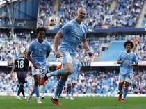Haaland Menggila! Man City Bantai Fulham 5-1