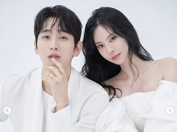 7 Foto Aktor Korea Yoon Park Nikahi Model, Visual Istri Bikin Salfok