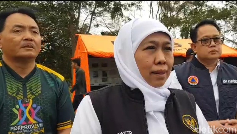 Khofifah Geram Ulah Pemburu Liar Sebabkan Kebakaran Gunung Arjuno