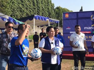 Erick Thohir Datangi Grassroot Football Festival di Umbulharjo Jogja