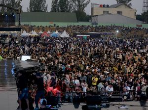 Lautan Manusia di Konser West Java Festival 2023 Lautan Manusia di Konser West Java Festival 2023