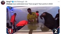 Musim ini, pemain mahal mudah didatangkan, tapi kemenangan sulit. Yhaaa....(Foto: Twitter @UTDDengv2)