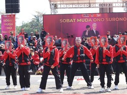 Relawan Onsu Sosialisasikan Ganjar Lewat Dance Competition Jarji Jarbeh