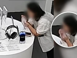 Wanita China Curi iPhone 14 Plus dengan Cara Tak Biasa