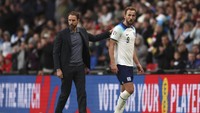 Harry Kane produktif bersama Inggris. Dia mengemas 16 gol sejak 2022. (Foto: AP/Ian Walton)