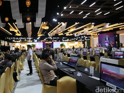 Melihat Media Center KTT ASEAN yang Bisa Menampung 2.500 Orang