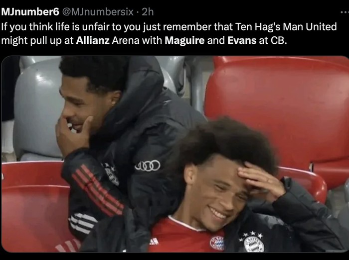Harry Maguire dan Jonny Evans jadi olok-olok fans usai kekalahan Manchester United dari Arsenal.