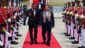 Momen Menparekraf Sandiaga Uno Sambut Kedatangan PM Vietnam