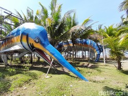 Ikan Marlin Seharga Rp 1,8 M Terdampar di Pangandaran