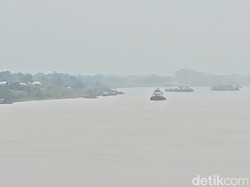 Diselimuti Kabut Asap, Jarak Pandang di Kota Jambi Kategori Buruk!