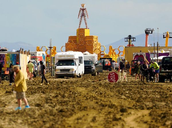 Petaka Festival Musik Gurun Burning Man, 1 Turis Tewas 70 Ribu Terjebak