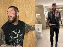 Post Malone Sukses Pangkas BB 25 Kg, Penampilan Barunya Bikin Pangling