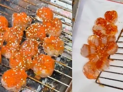Setelah Viral Tumis Batu Kolam, di China Muncul Menu Es Batu Bakar