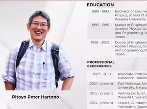Sosok Prof Pitoyo Dosen Asal RI di Balik Projek Robot Gundam Jepang Sosok Prof Pitoyo Dosen Asal RI di Balik Projek Robot Gundam Jepang