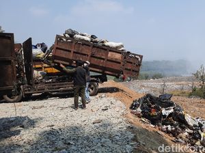 Kapasitas Zona Darurat di TPA Sarimukti Hampir Penuh!