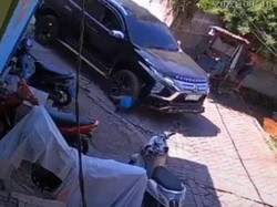 Polisi Amankan Pajero Sport 2 Kali Lindas Balita di Makassar