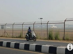 7 Penerbangan di Bandara Banjarmasin Terganggu Kabut Asap