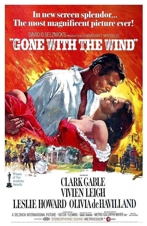 Film romantis barat, Gone with the Wind (1939)/ Foto: MGM