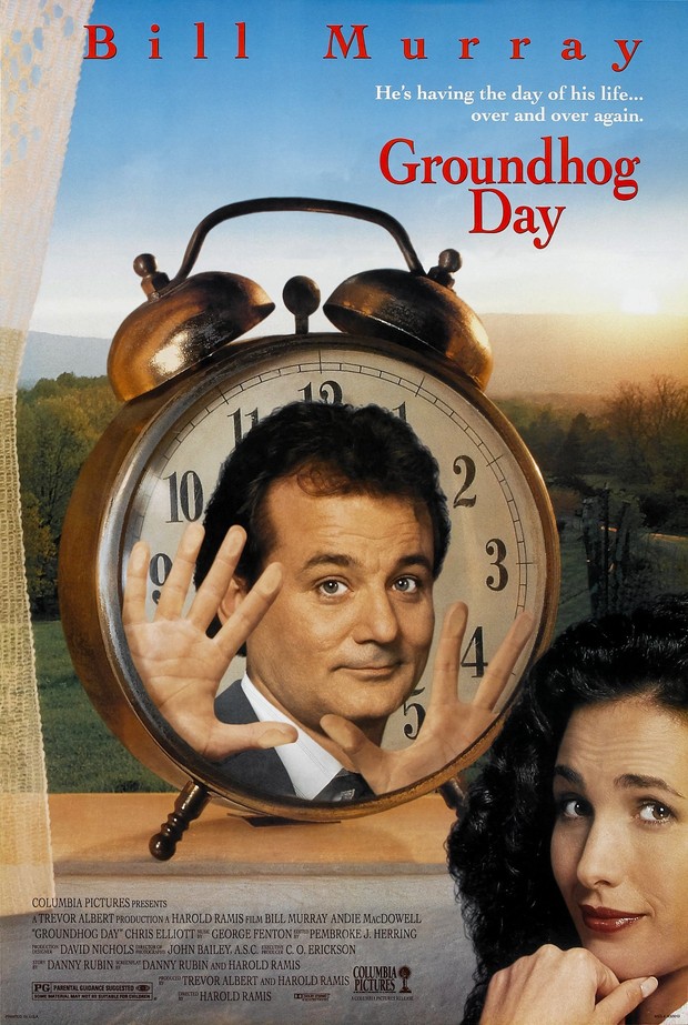 Film romantis barat, Groundhog Day (1993)/ Foto: Columbia