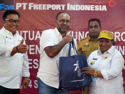 Freeport Serahkan 3.000 Paket Bantuan Cegah Stunting ke Provinsi Papua Tengah