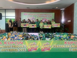 Hatari Biskuit Undi Pemenang Program Gebyar Miliaran Rupiah Periode I