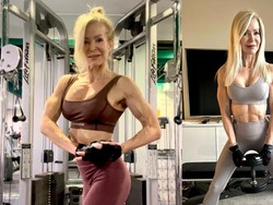 Body Goals Nenek Ini Bikin Takjub, Masih Aktif Jadi Binaragawan di Usia 64