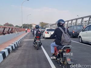 Jembatan Jurug B Resmi Dibuka Usai Setahun Diperbaiki Jembatan Jurug B Resmi Dibuka Usai Setahun Diperbaiki