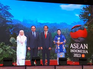 Momen Kedatangan Para Pemimpin Negara di Lokasi KTT ke-43 ASEAN