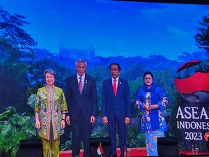 Jokowi Sambut Para Pemimpin Negara di KTT ke-43 ASEAN