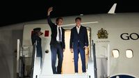 Tiba di Jakarta, Ini Potret Anak Justin Trudeau yang Warisi Ketampanan Ayah