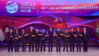 Momen Jokowi Resmi Buka KTT ke-43 ASEAN Jakarta