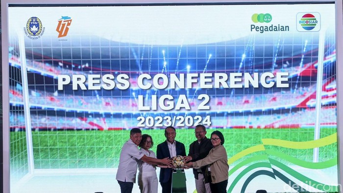 Kompetisi Liga 2 2023-2024 resmi diluncurkan, Selasa (5/9/2023). Pembukaan Pegadaian Liga 2 berlangsung pada Minggu (10/9/2023) mendatang.