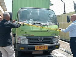 Bareskrim Gerebek Perusahaan Bus Penimbun BBM di Magetan