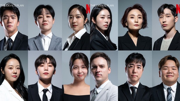 Potret cast tetap acara ragam The Devil's Plan