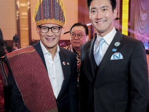 Sandiaga Sapa Siwon Choi: Annyeong Haseyo, Horas!