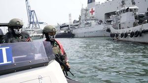Satgas Laut Kerahkan Kapal Perang Mutakhir Amankan KTT ASEAN