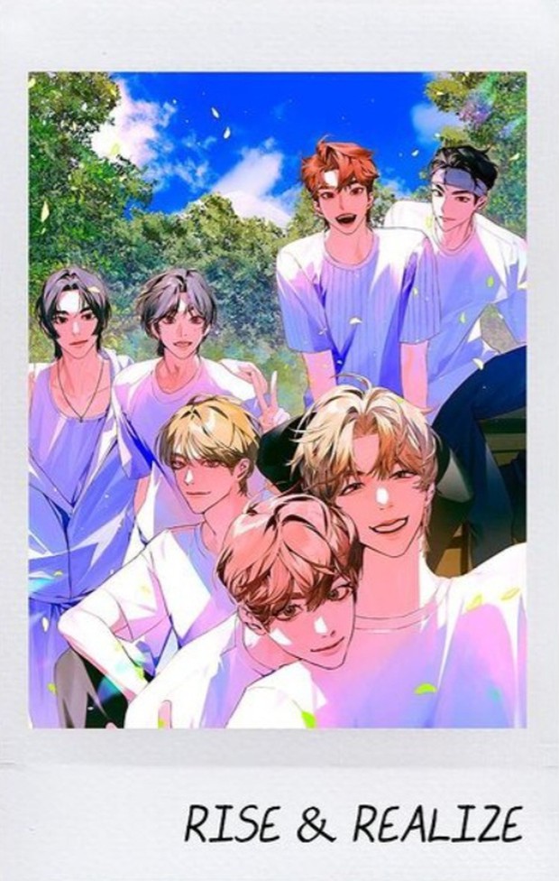 Web Novel Rise&Realize/Foto: instagram.com/riize_official Poster web novel RIIZE.