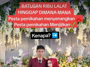 Pernikahan Viral Bikin Merinding, Lokasinya Dipenuhi Lalat Bikin Tamu Jijik