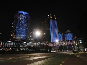 Ada Gala Dinner KTT ASEAN, Jalan Sudirman-Thamrin Lengang Ada Gala Dinner KTT ASEAN, Jalan Sudirman-Thamrin Lengang