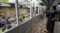Ancaman Rudal Bikin Anak-anak Ukraina Bersekolah di Stasiun Bawah Tanah