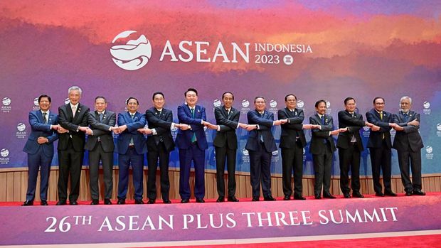 ASEAN Plus Three. (Foto: Muchlis Jr/Biro Pers Sekretariat Presiden)