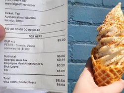 Beli Es Krim Rp 100 Ribu, Pengunjung Ini Kesal Ditagih Biaya Lain