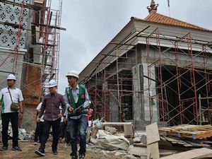 Pembangunan Pasar Tematik Semarapura Masih 81 Persen, Tenggat 50 Hari Lagi Pembangunan Pasar Tematik Semarapura Masih 81 Persen, Tenggat 50 Hari Lagi