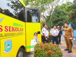 Pemkot Tangsel Siapkan 3 Bus Sekolah Gratis, Ini Trayek yang Ditempuh