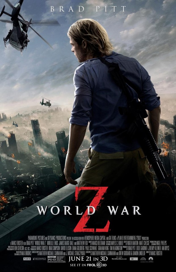 Film horor Netflix barat, World War Z (2013)/ Foto: Paramount